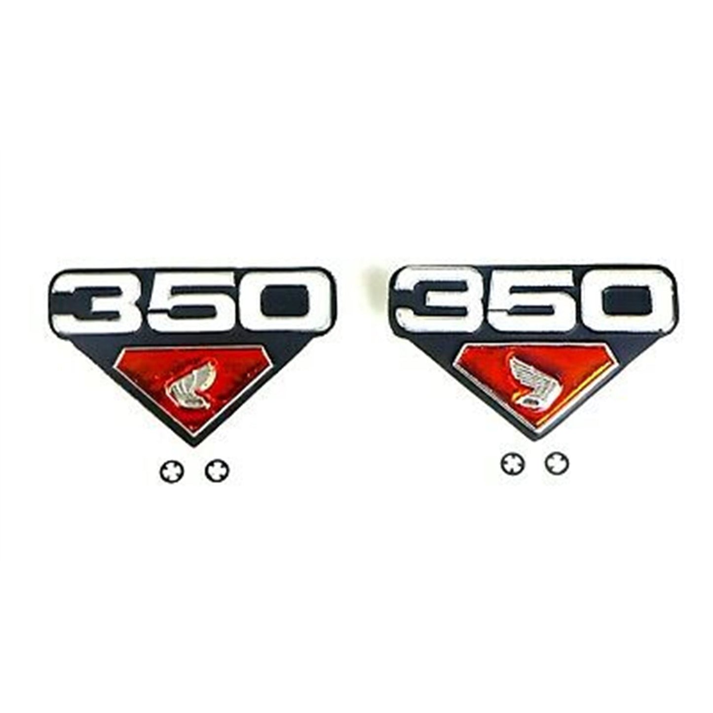 Air Cleaner Side Cover Emblems Right/Left Hand for Honda CB/CL350 72-73_671821