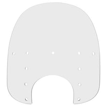Memphis Shades Fats Windshield - 17" - 9" Headlight Cutout - Clear - Plastic OPEN BOX MEP3620_635581