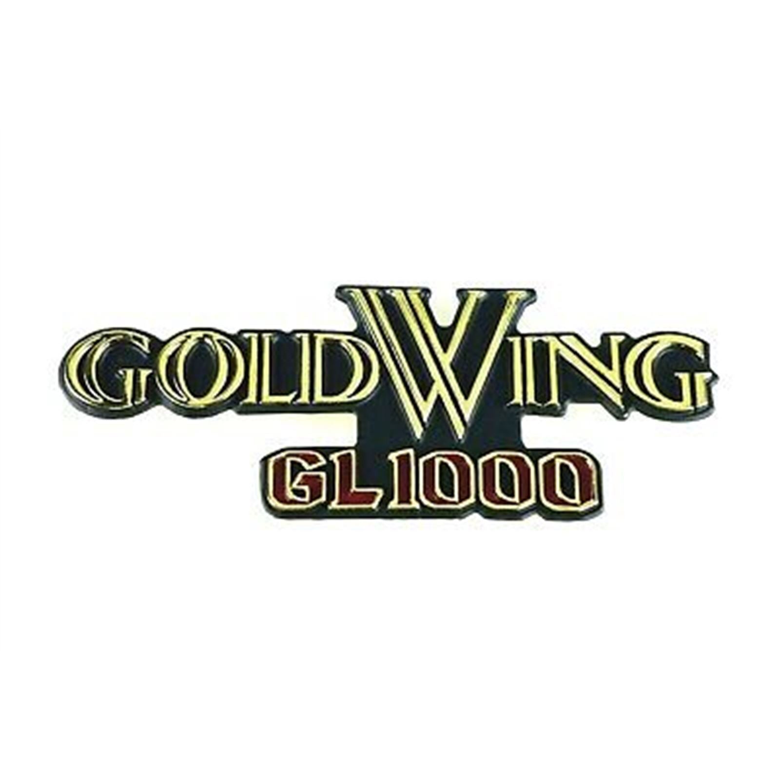 2FastMoto Side Cover Emblems Badges (Pair) for Honda GL1000 Goldwing 77-79 87130-431-670_972284