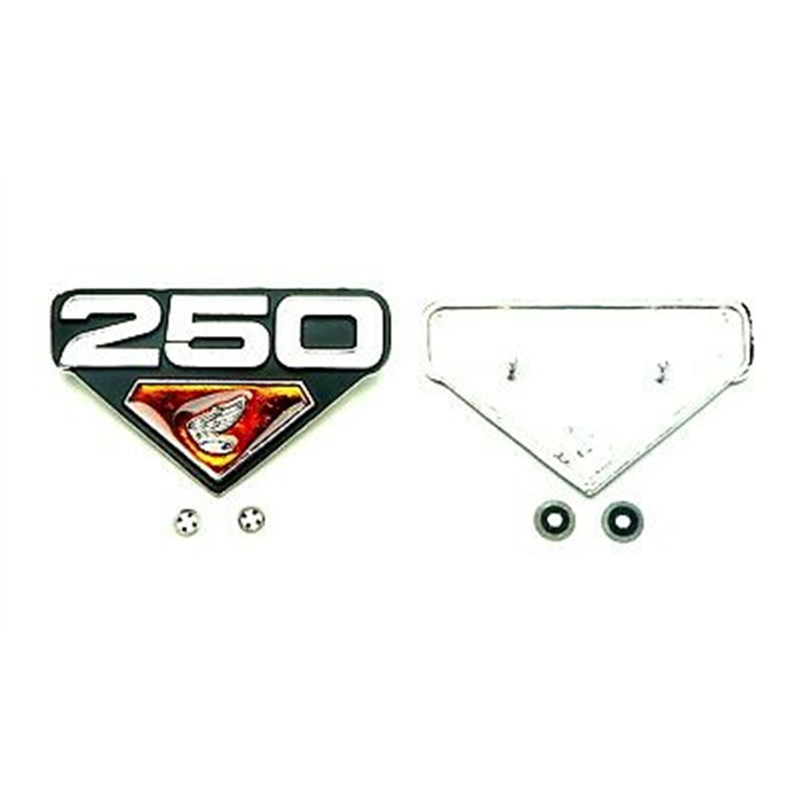 2FastMoto Air Cleaner Side Cover Emblems for Honda CB250, CL250 72-73 Pair 17-90250_671880