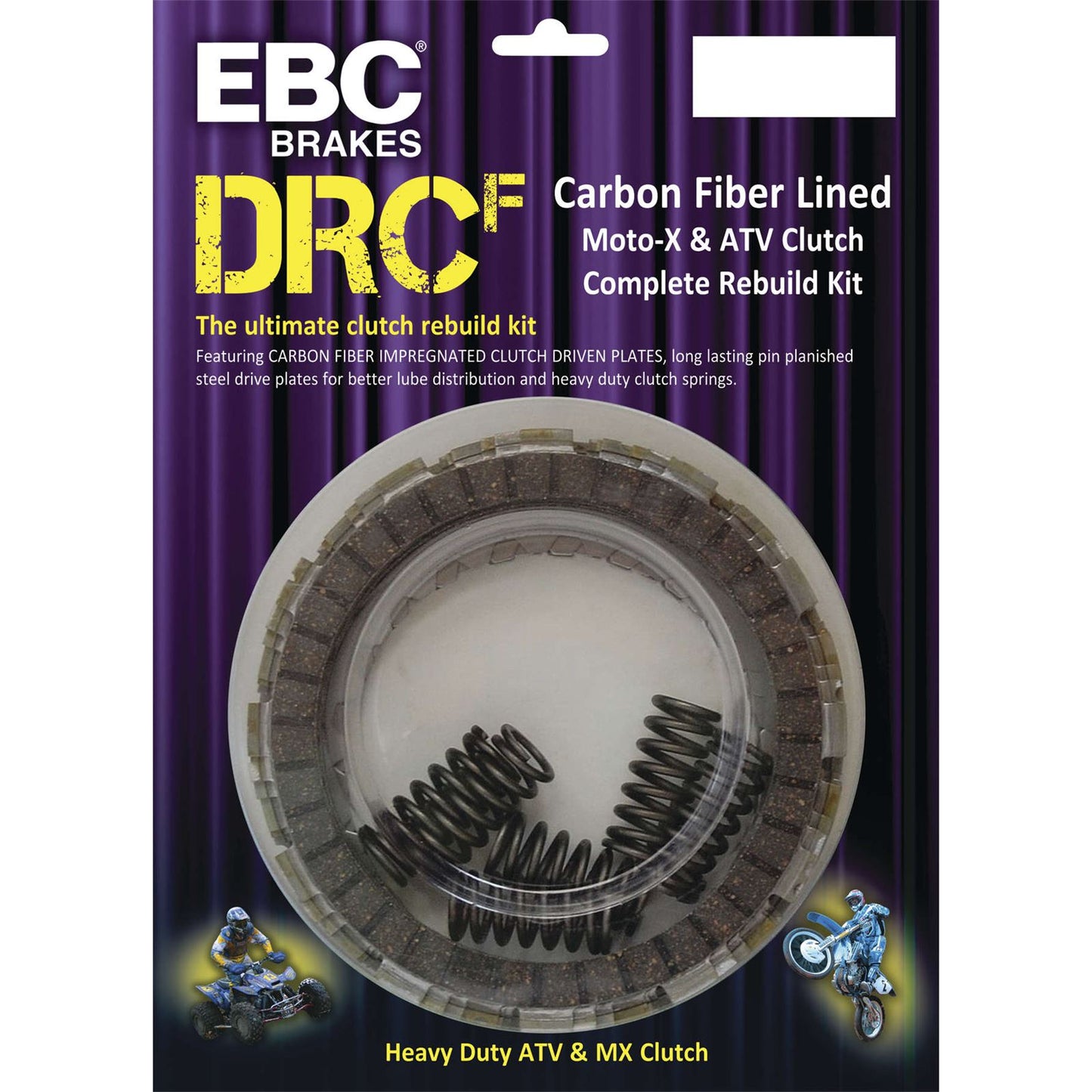 EBC Brakes Carbon Fiber Clutch Complete Set DRCF254_505412