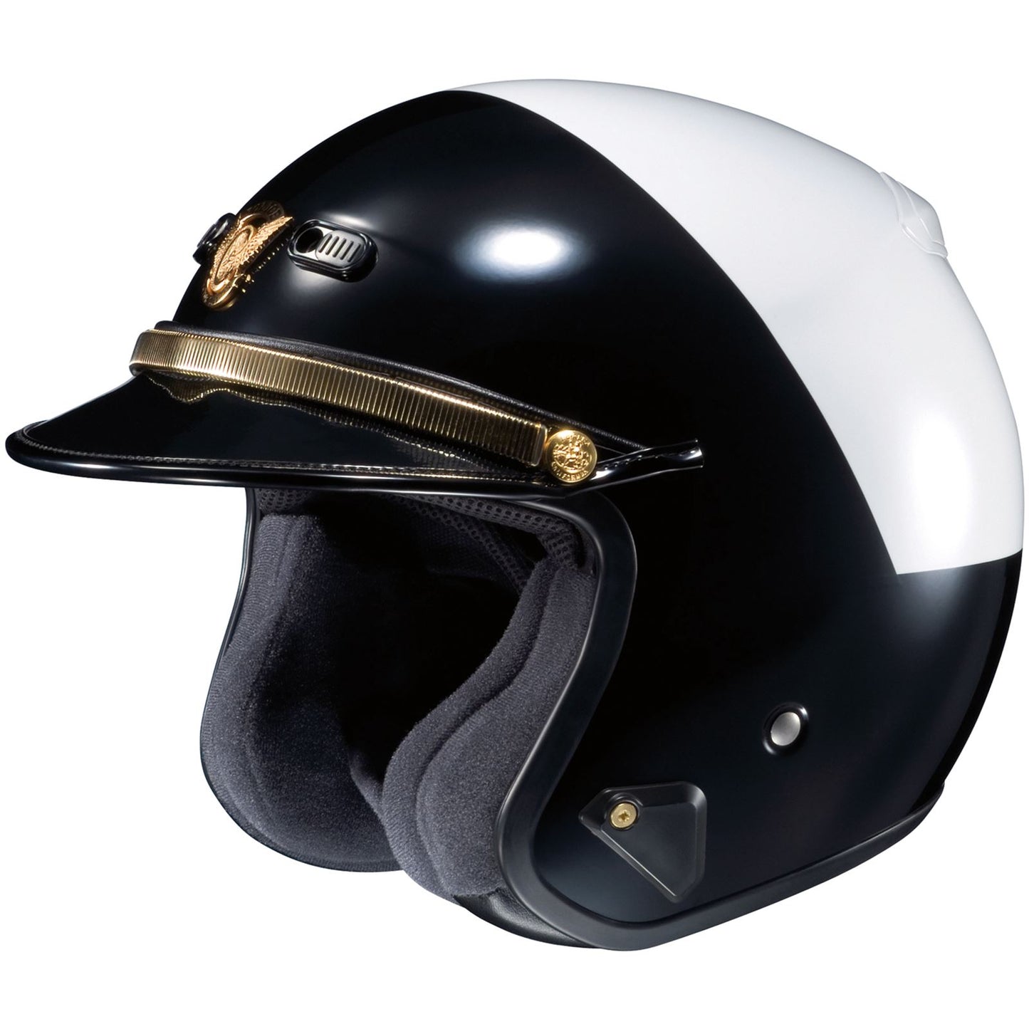 Shoei RJ Platinum-R LE Hi-Rise Helmet - Black/White_526387