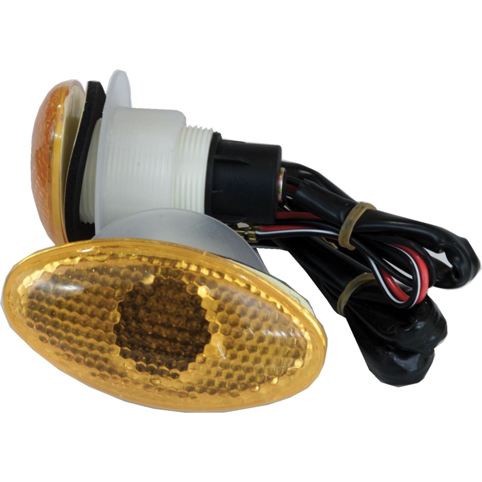 Fire Power Cat Eye Side Marker Light Set Amber 010827720_293712