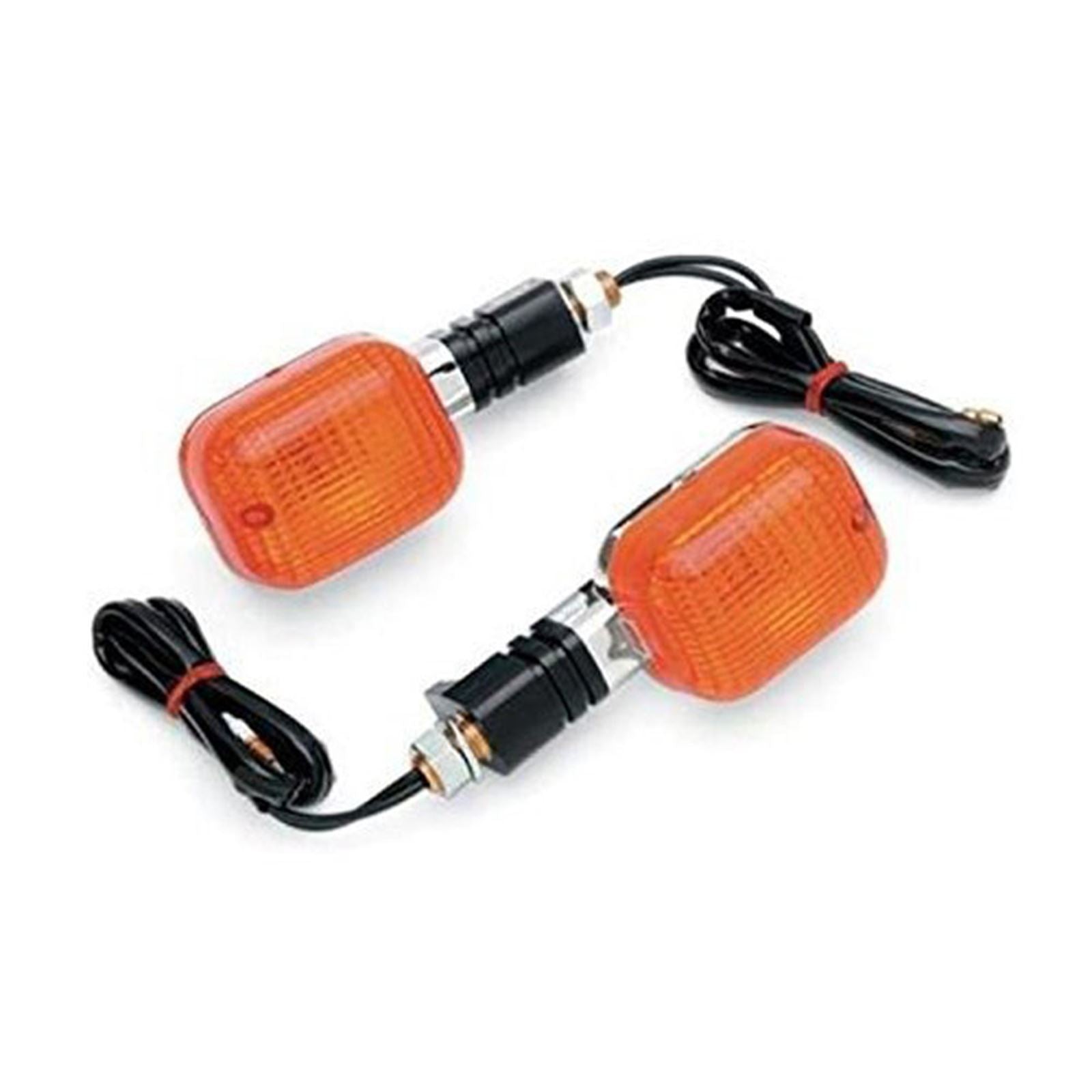 K&S Universal Signal Lights Carbon with Amber Lens 25-7001_600622