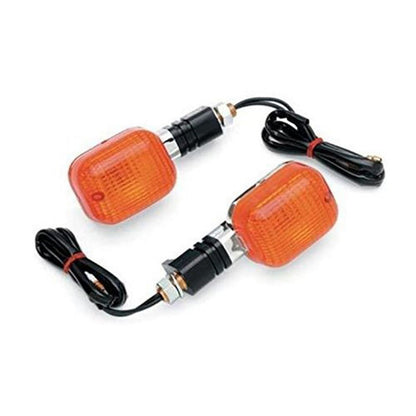 K&S Universal Signal Lights Carbon with Amber Lens 25-7001_600622