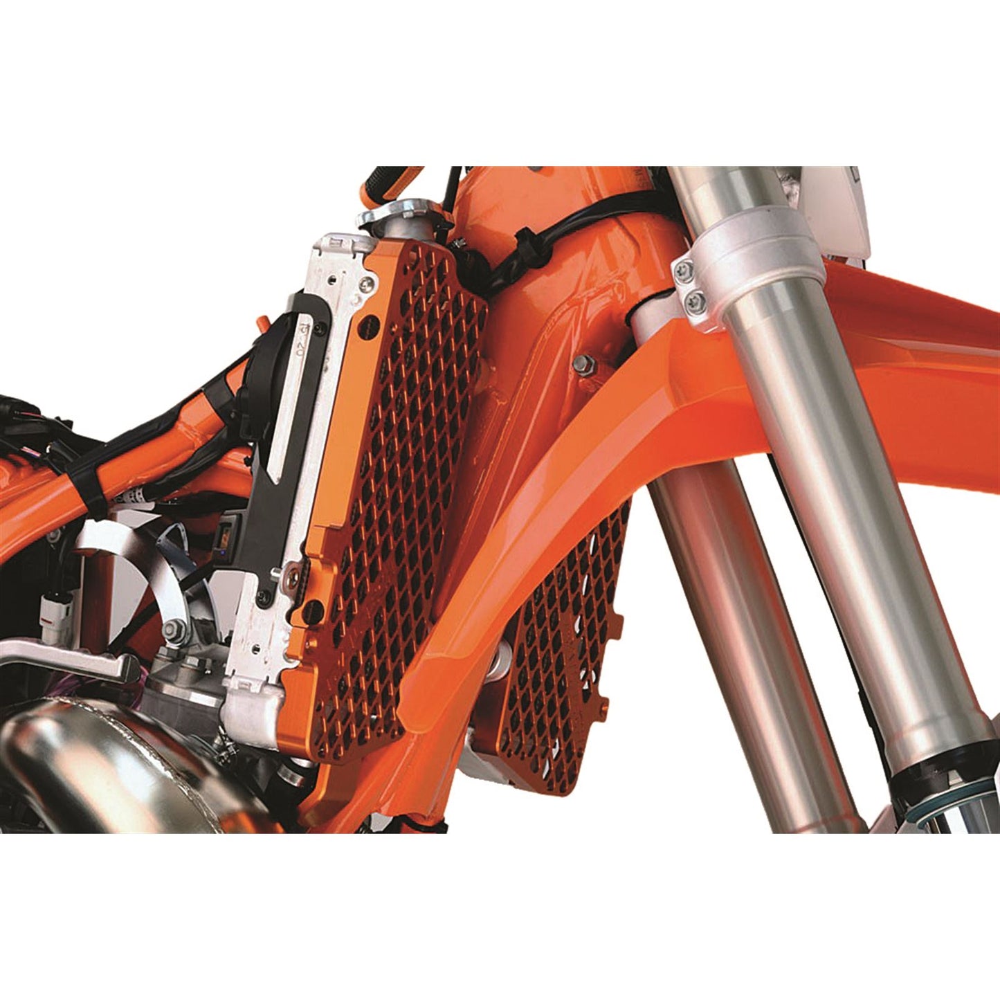 Trail Tech Radiator Guard Orange for KTM  0150-RB03_293908