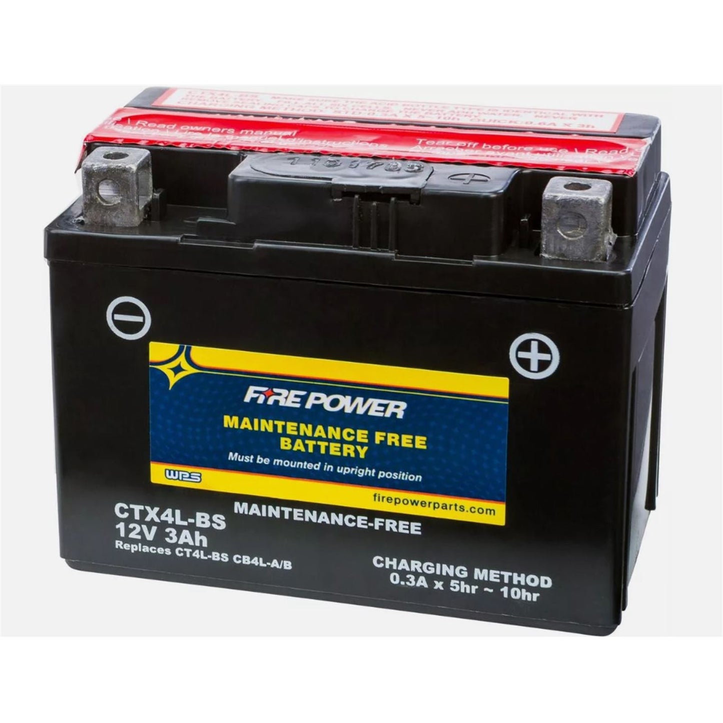 Fire Power Battery CTx4L-BS Maintenance Free CTX4L-BS_1513385