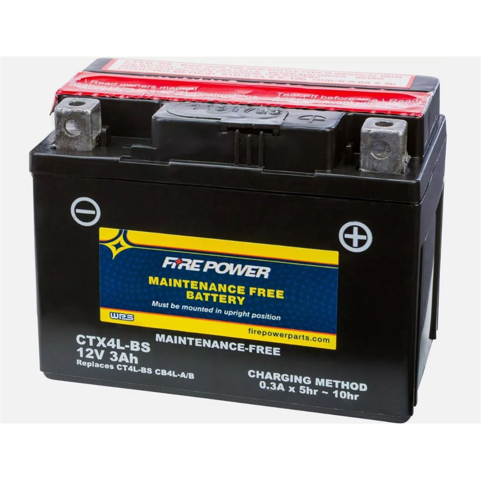 Fire Power Battery CTx4L-BS Maintenance Free CTX4L-BS_1513385