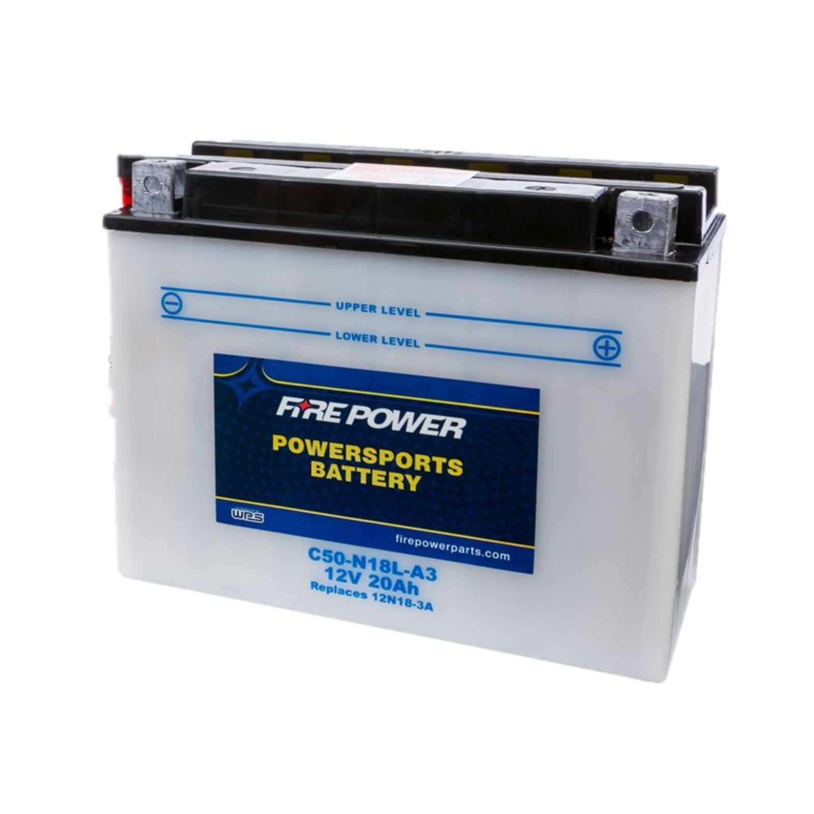 Fire Power Battery with electrolyte C50-N18L-A3 12/Volt Heavy Duty C50-N18L-A3_1513431