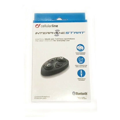 Cellularline Interphone Start Helmet Communicator and Speakers - Bluetooth [MPN: 5500-0401-01]_630153