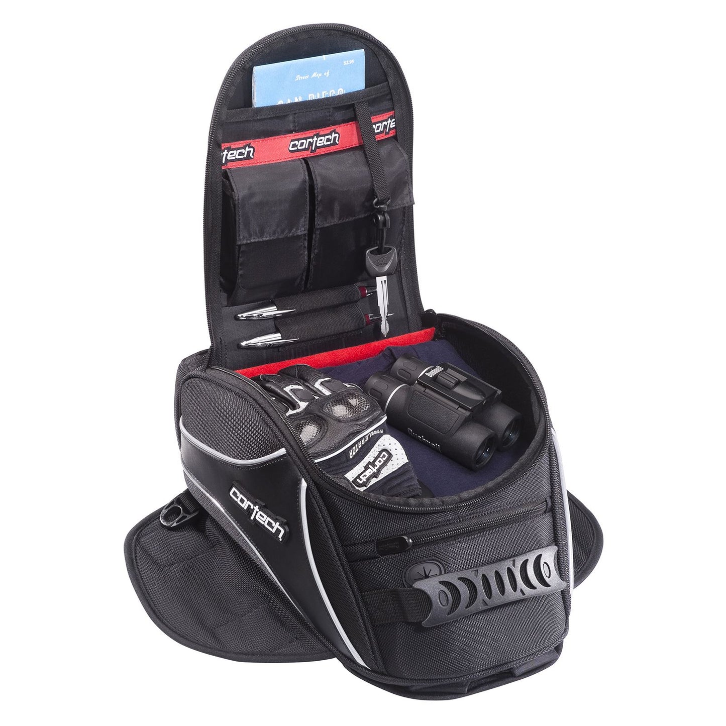 Cortech Super 2.0 Tank Bag - Black - 12/Liter [MPN: 8230-0605-12]_1525350