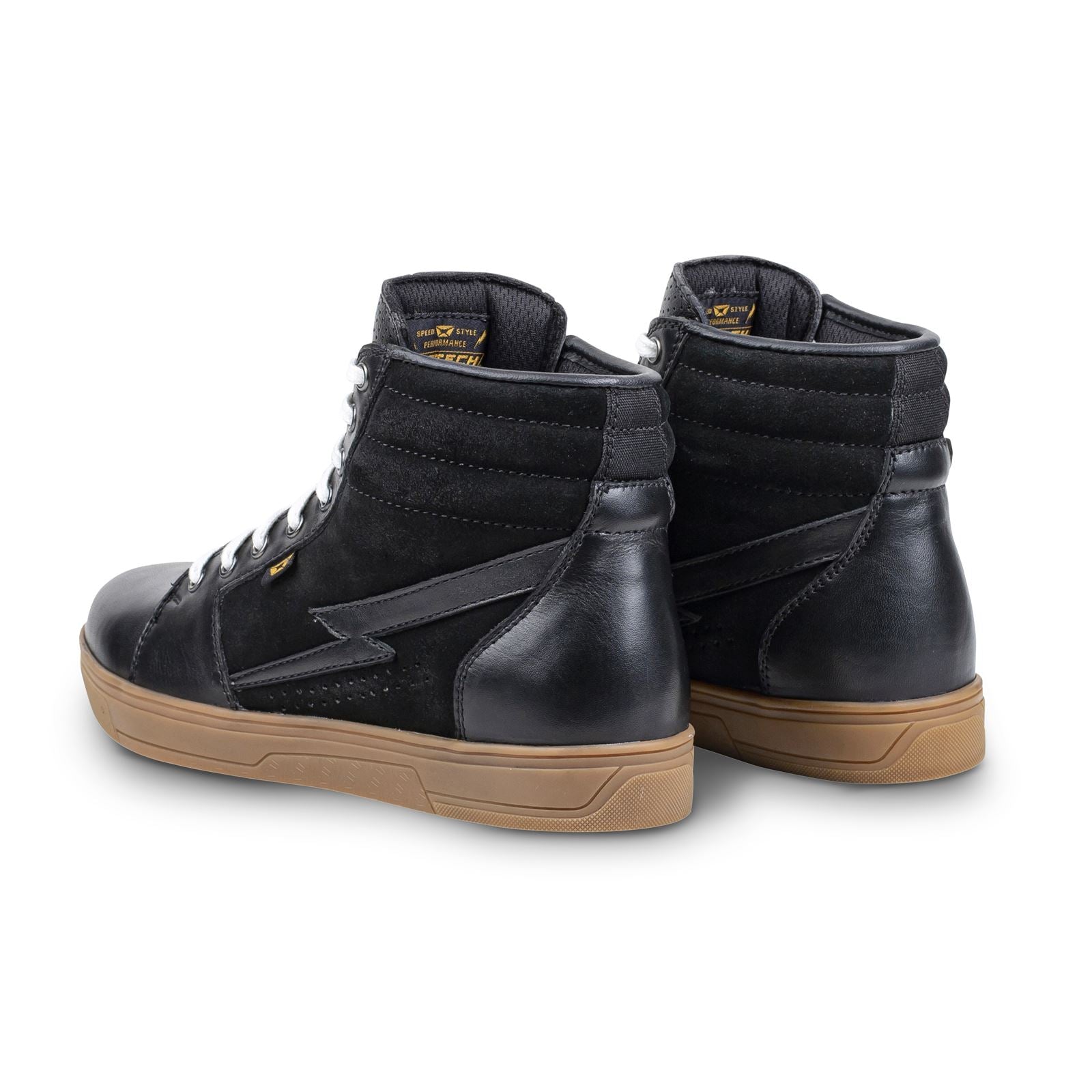 Cortech Slayer Riding Shoes - Black/Gum - 8.5 [MPN: 8662-0115-42]_535096