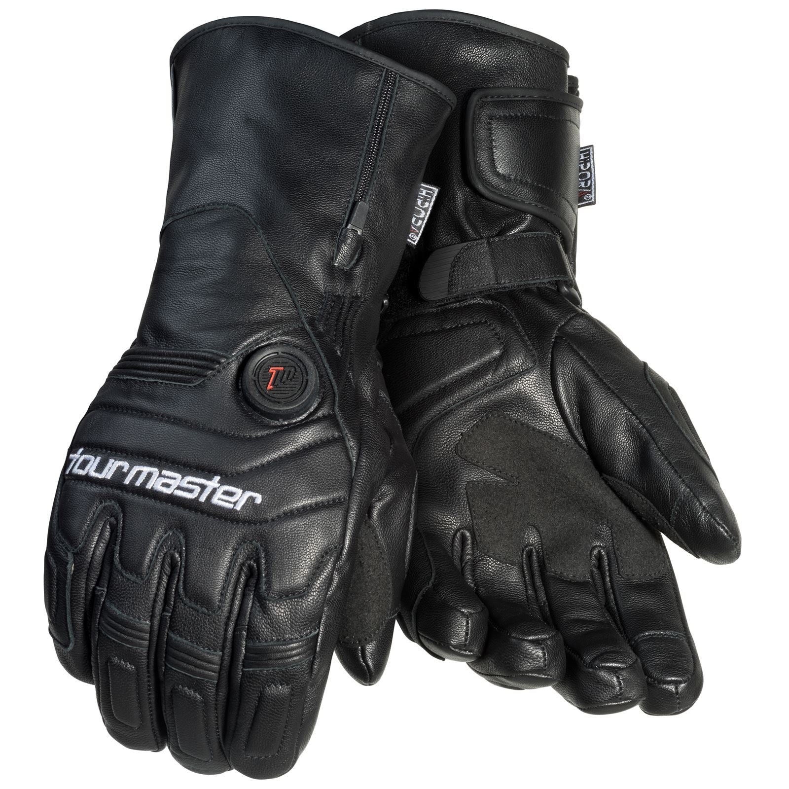Tourmaster Synergy 7.4V Leather Gloves - Black_536407