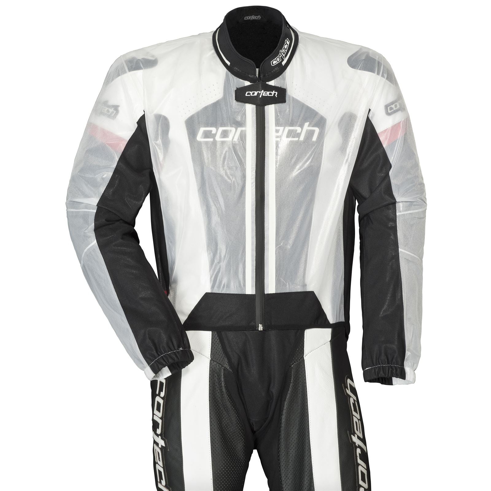 Cortech Road Race Rainsuit Jacket - Clear_537696