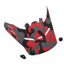 Z1R Youth Rise Visor Kit - Camo - Red 0132-1339_683960