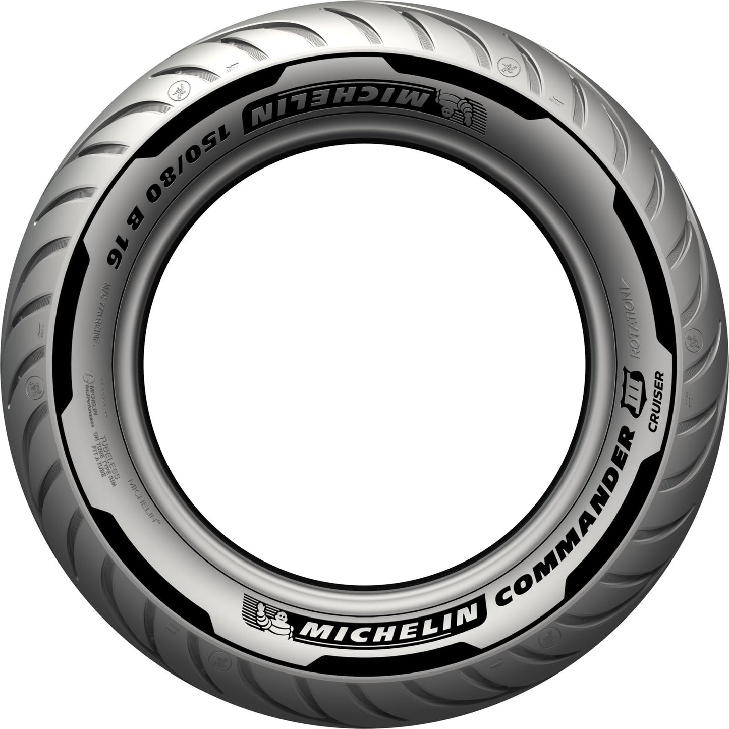 Michelin - Powersports Tire Commander III Cruiser Rear 140/90B15 (76H) Bias TL/TT 36103_613328