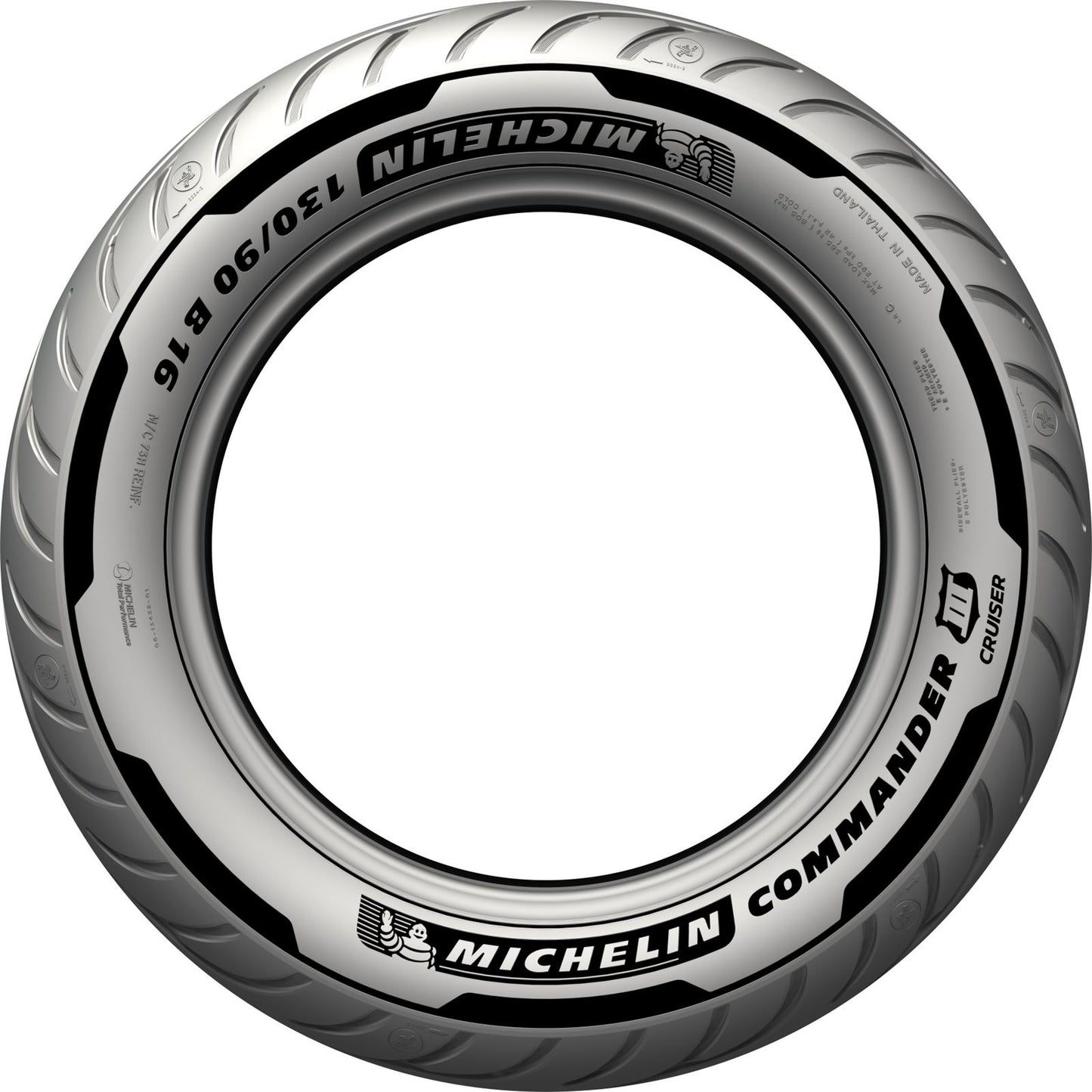 Michelin - Powersports Tire Commander III Touring Rear 180/55B18 (80H) Bias TL/TT 21372_613331
