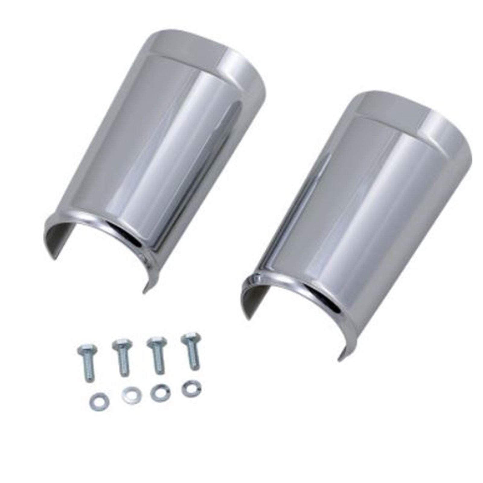 Arlen Ness Fat Tire Fork Boot Cover - Chrome 20-043_840245