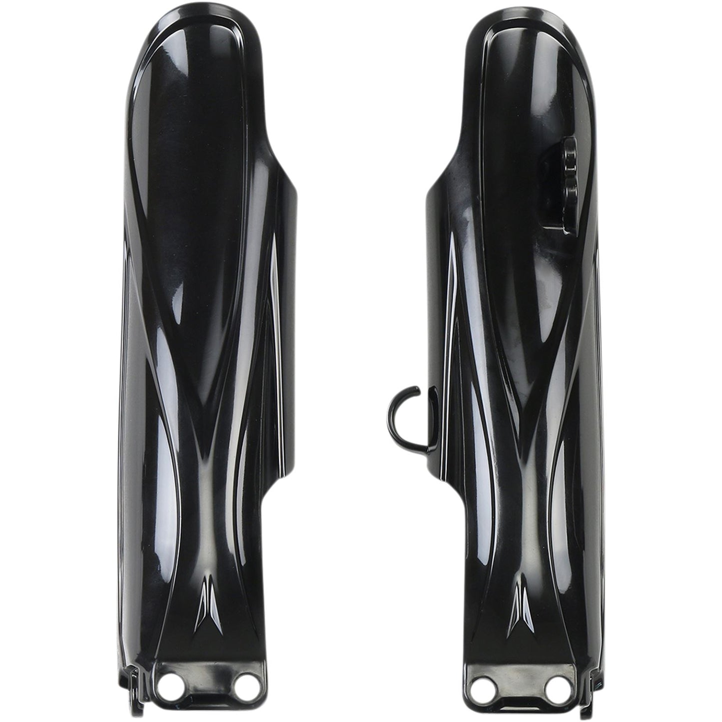 UFO Plastics Fork Cover - Black - YZ85 [MPN: YA04874-001]_1042801