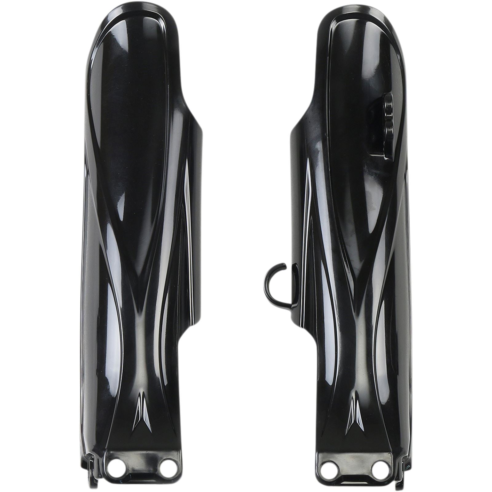 UFO Plastics Fork Cover - Black - YZ85 [MPN: YA04874-001]_1042801