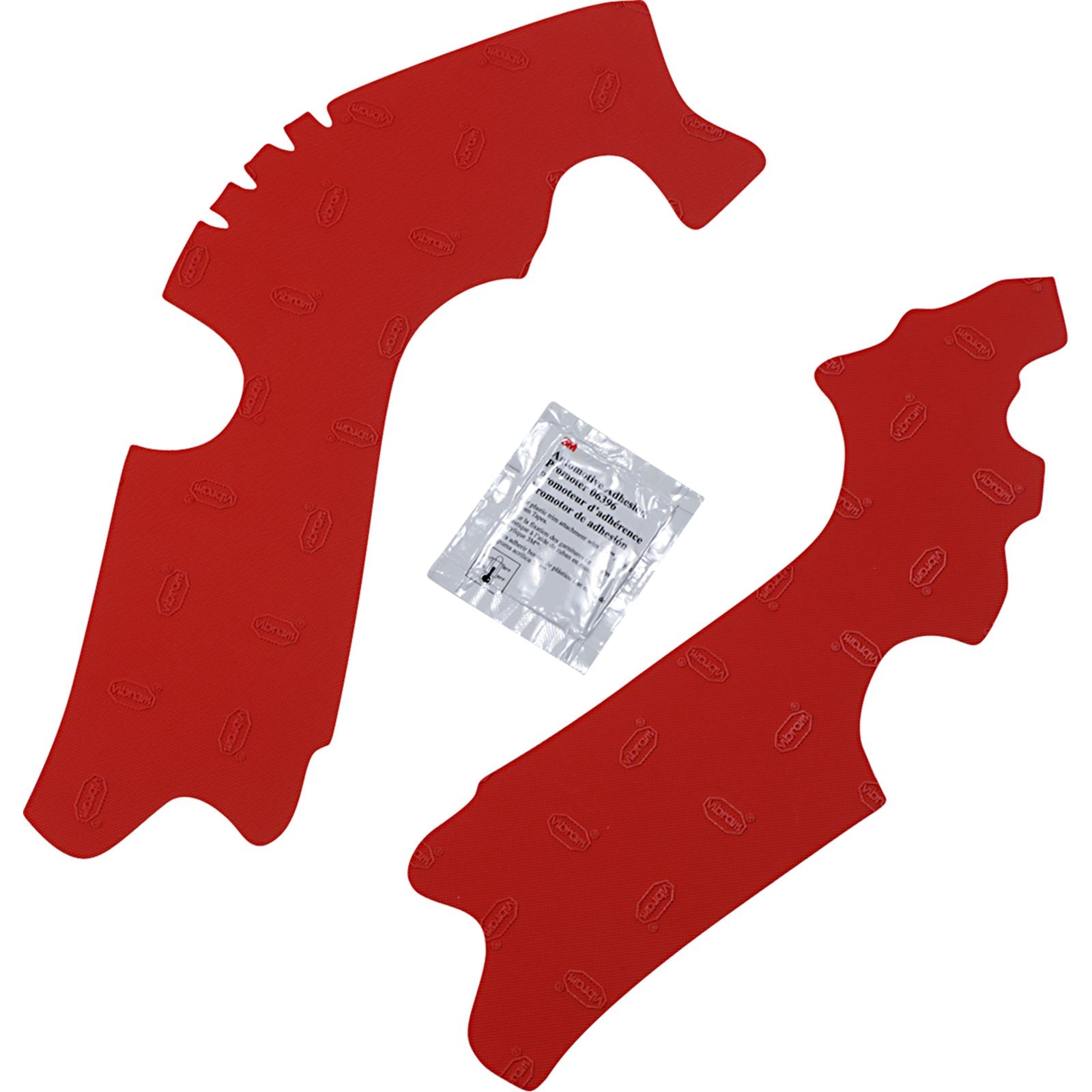 Athena Frame Pads fits Honda CRF - Red M7332R_1042811