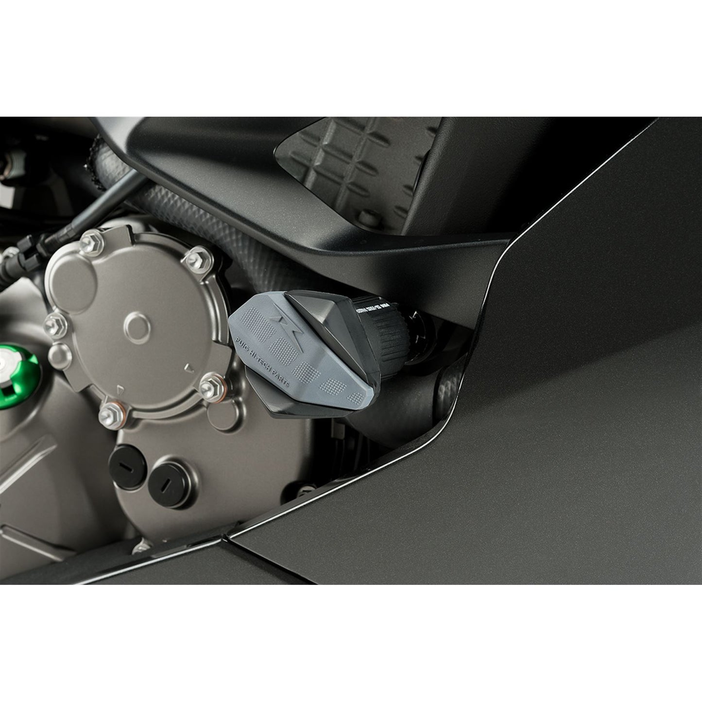 Puig Frame Sliders R12 Black For Kawasaki 3182N_1042847