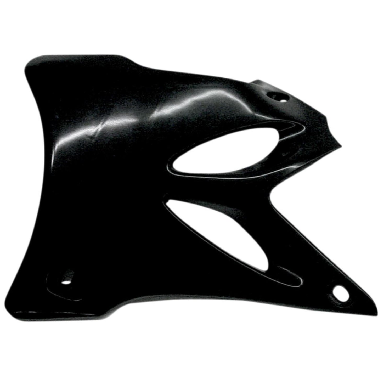 UFO Plastics Radiator Shroud - Black - for Yamaha YZ 85 [MPN: YA03855-001]_838538
