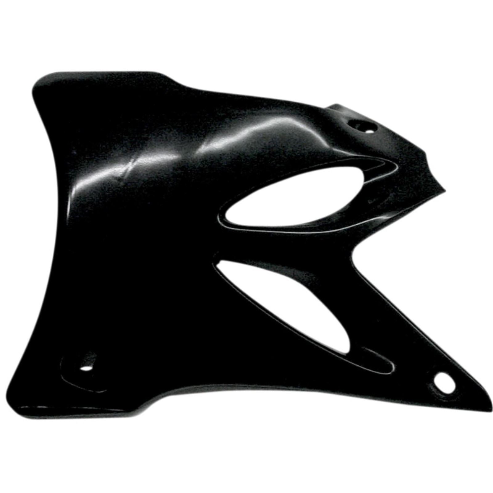 UFO Plastics Radiator Shroud - Black - for Yamaha YZ 85 [MPN: YA03855-001]_838538
