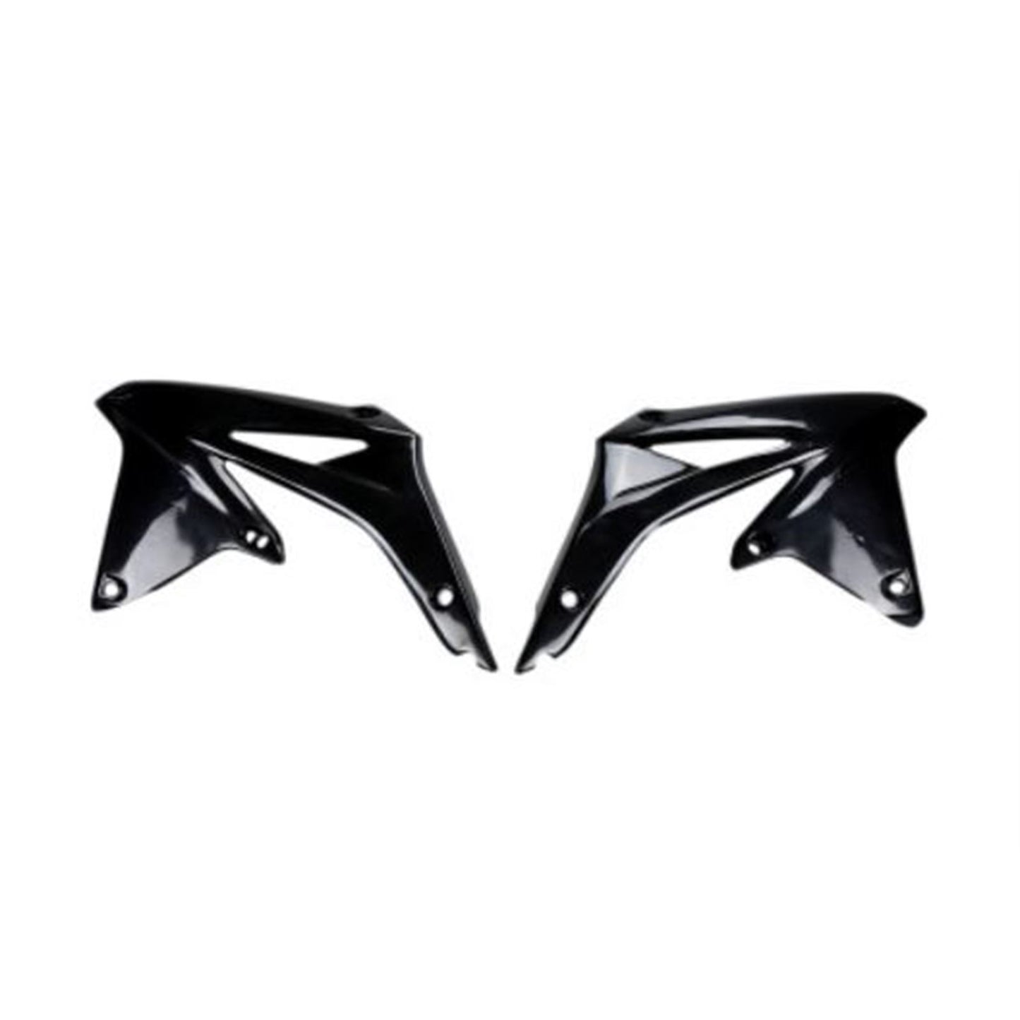 UFO Plastics Radiator Shrouds - Black - RMZ 450 [MPN: SU04917001]_867235