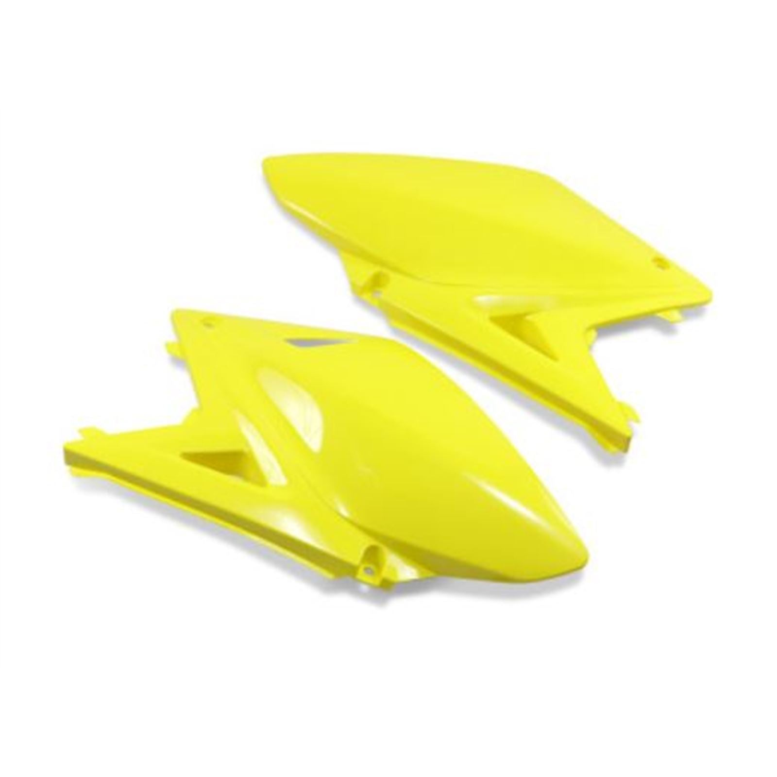 UFO Plastics Side Panels - RMZ 250 '10-12 - Yellow [MPN: SU04929102]_867238