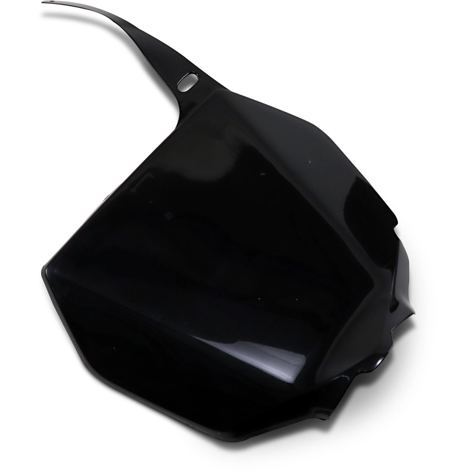 UFO Plastics Front Number Plate - Black [MPN: SU03989001]_1042850