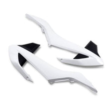 UFO Plastics Radiator Shrouds - SX 65 - White/Black [MPN: KT04073-999K]_867244