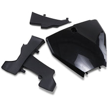 UFO Plastics Front Number Plate - Black with Guide for Husqvarna [MPN: HU03395001]_1042855