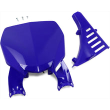 UFO Plastics Stadium Plate Number - Blue - For Yamaha [MPN: YA04873-089]_1042860