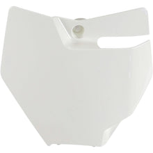 UFO Plastics Number Plate - 85 SX - White 2020 [MPN: KT04087042]_1042866