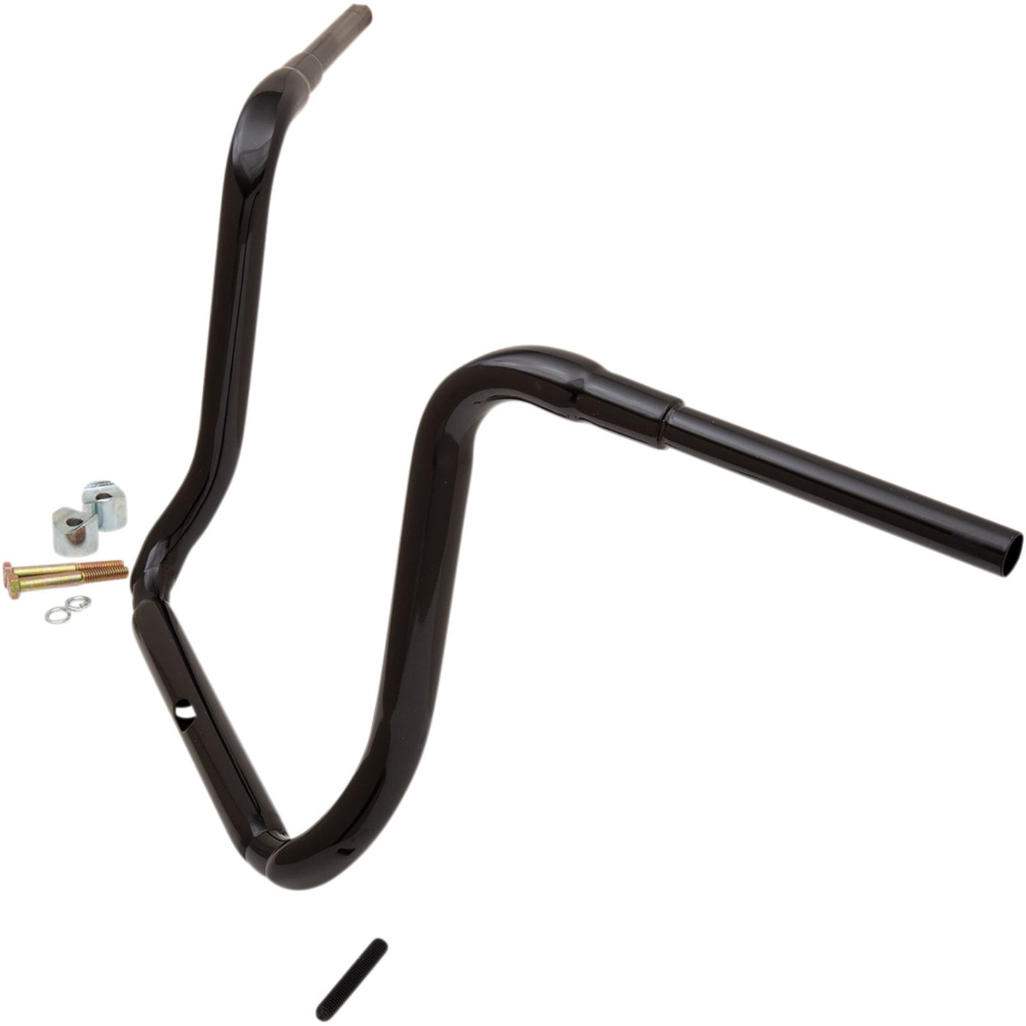 LA Choppers Black 16" Grande Traditional Ape Hanger Handlebar [MPN: LA-7323-16B]_1043059