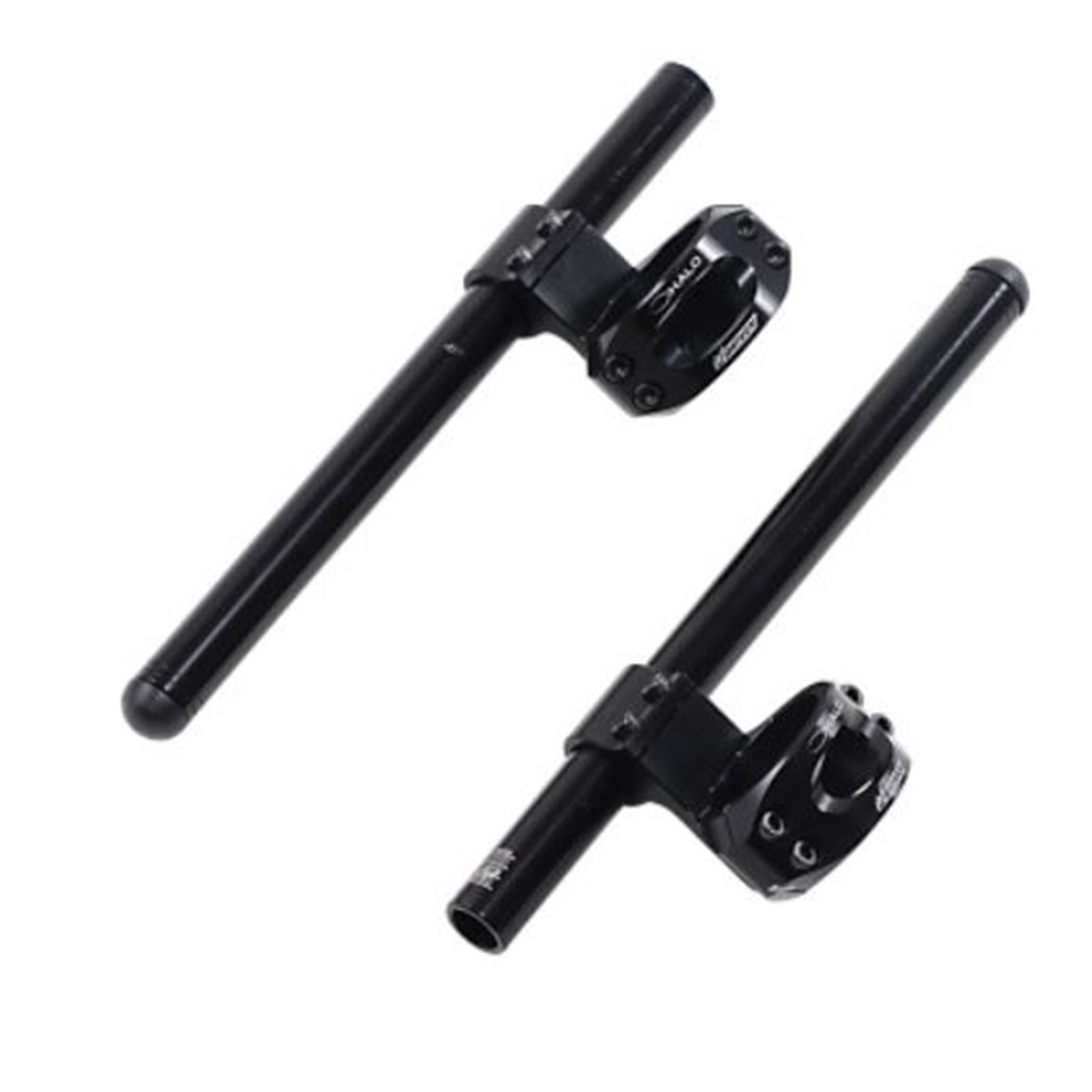 Driven Black 47 mm Halo Riser Clip-On Handlebars DHCLOR-47BK_838600