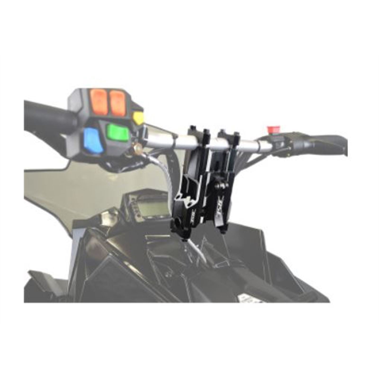 RSI Black - Adjustable 5" - 8" Handlebar Riser [MPN: RA-58]_768559