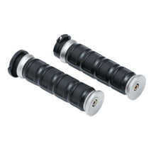Kuryakyn Silver Dillinger Grips for Dual Cable 6672_683527