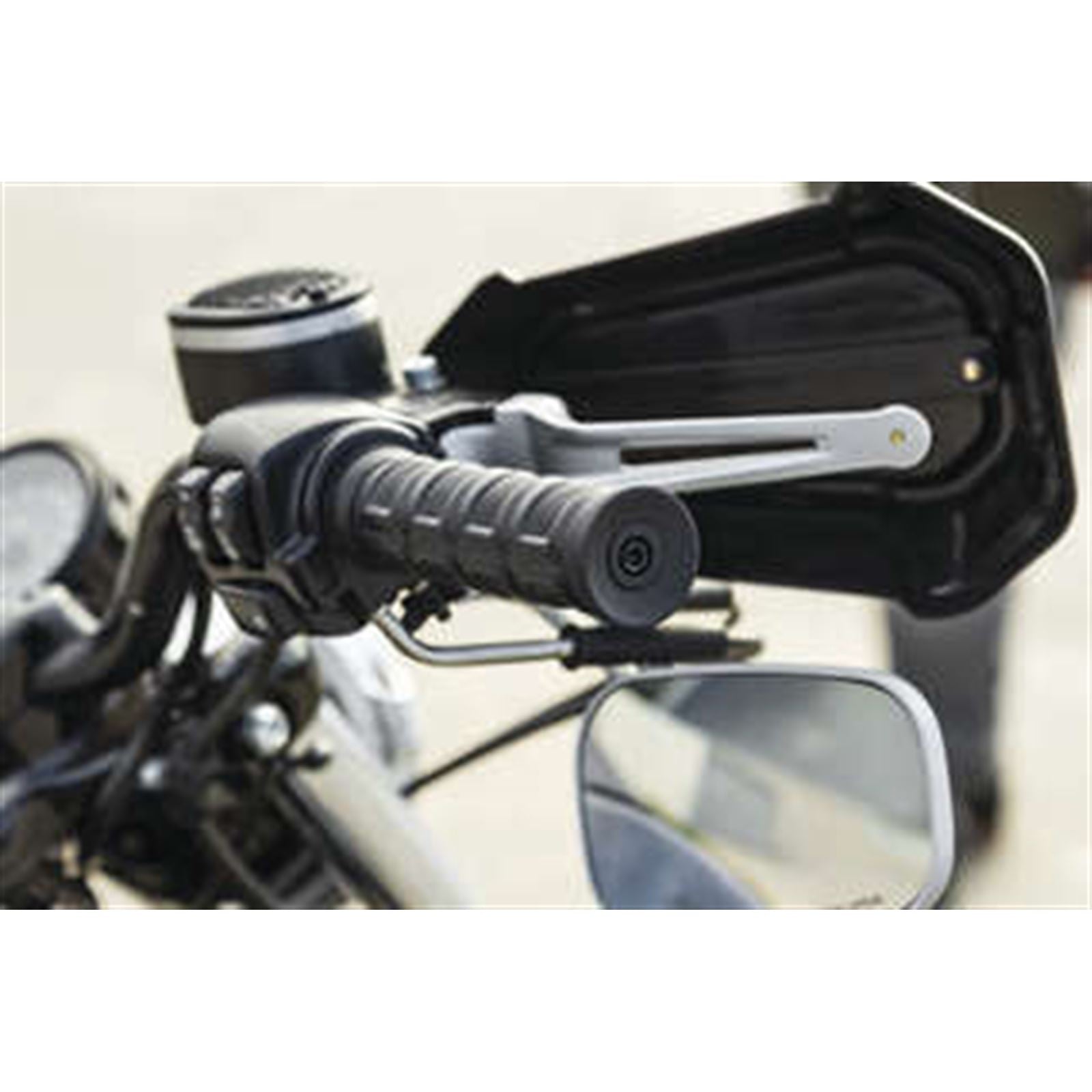 Kuryakyn Black Dillinger Grips for Dual Cable 6673_984502