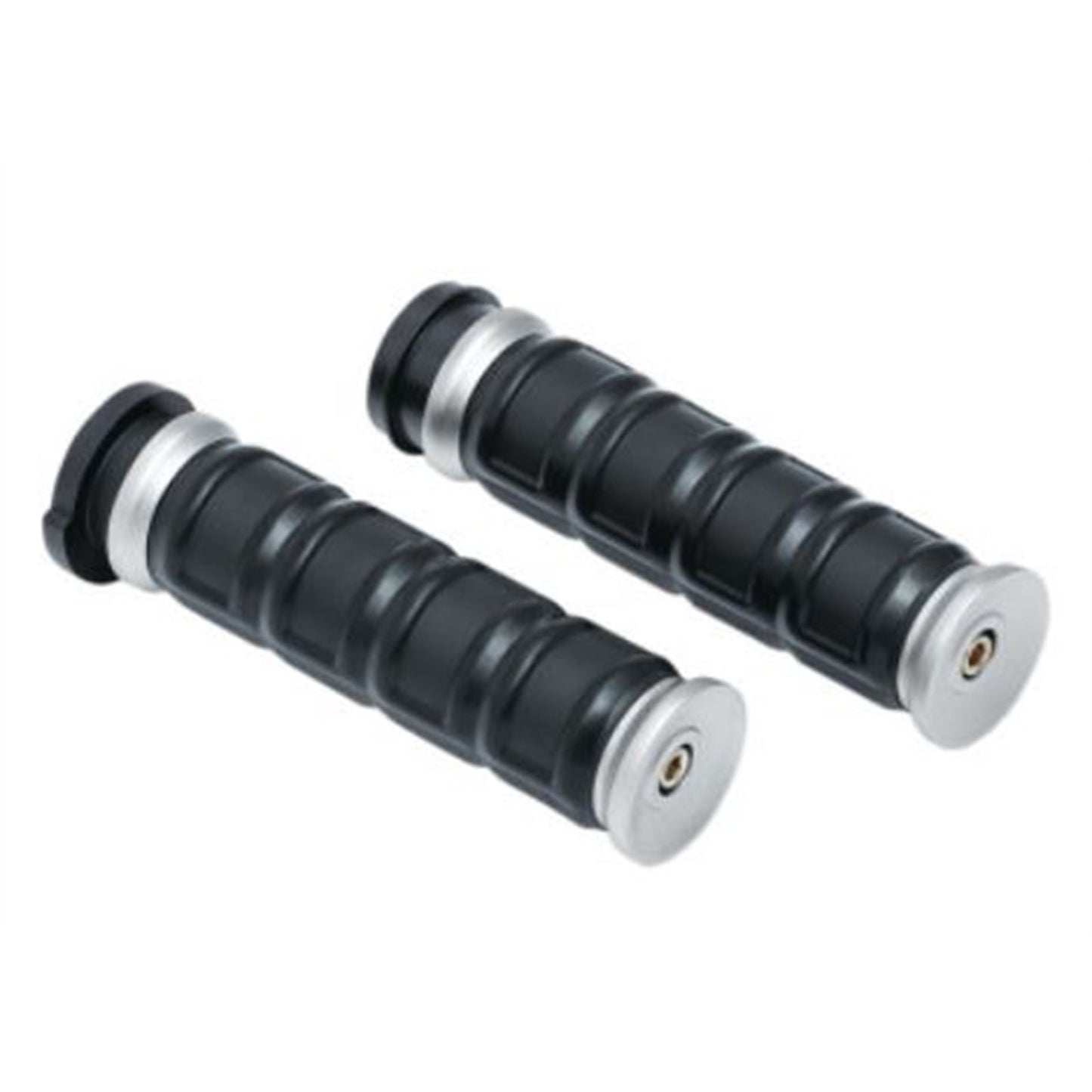 Kuryakyn Dillinger Grips Throttle-by-Wire Silver 6674_683535