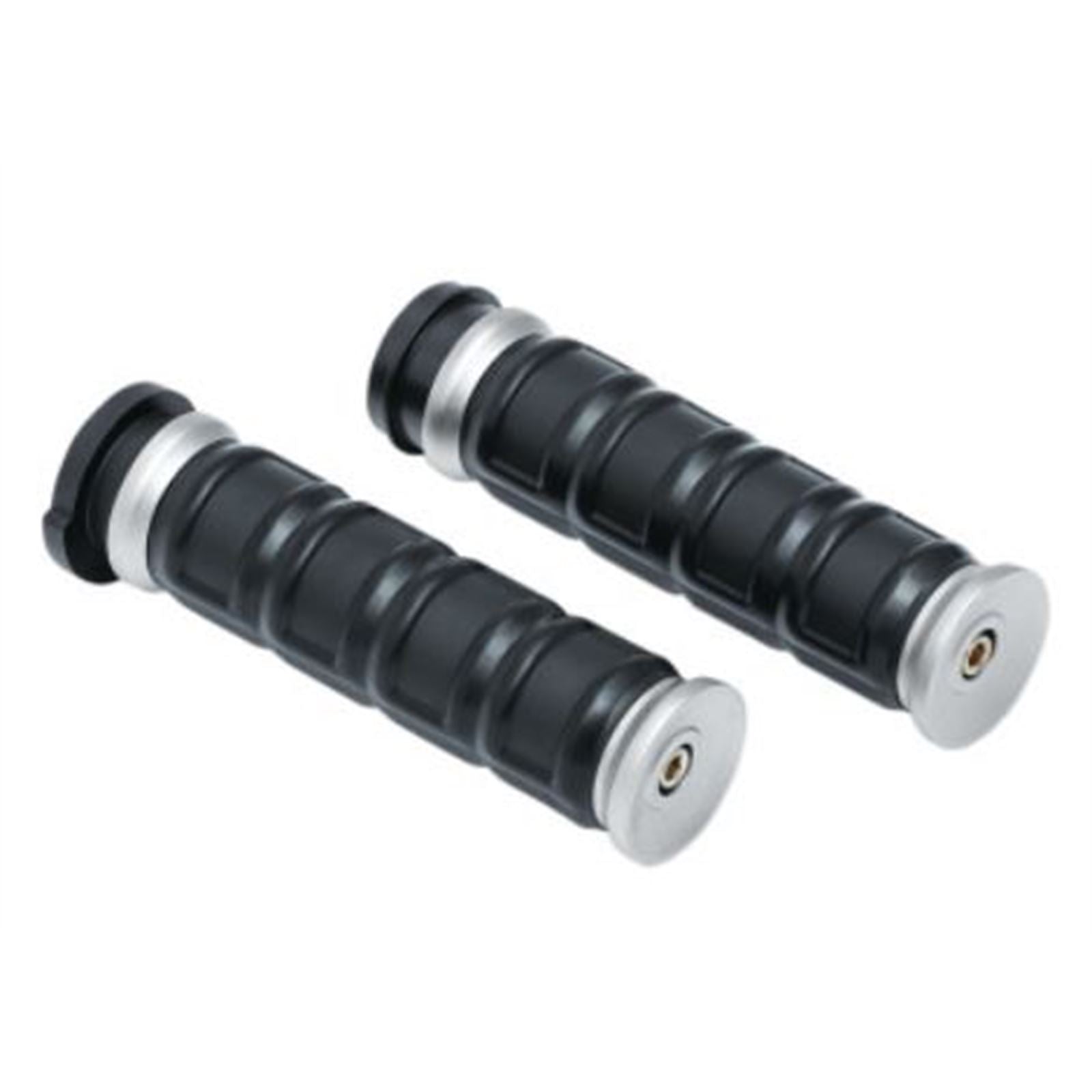 Kuryakyn Dillinger Grips Throttle-by-Wire Silver 6674_683535