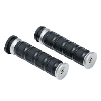 Kuryakyn Dillinger Grips Throttle-by-Wire Silver 6674_683535
