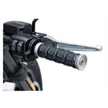 Kuryakyn Dillinger Grips Throttle-by-Wire Silver 6674_683534
