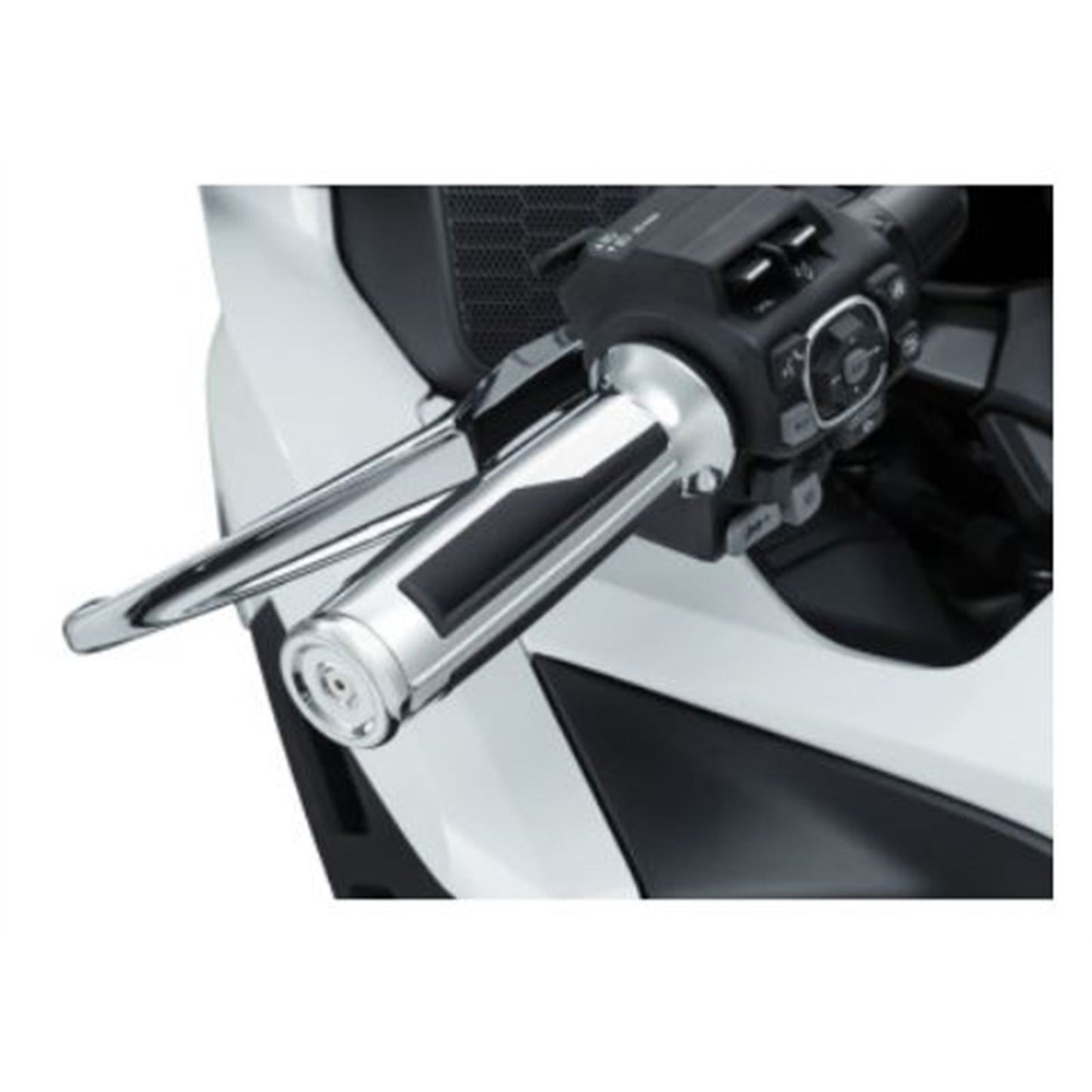 Kuryakyn Chrome Omni Grips for '18+ Gold Wing 6764_683532