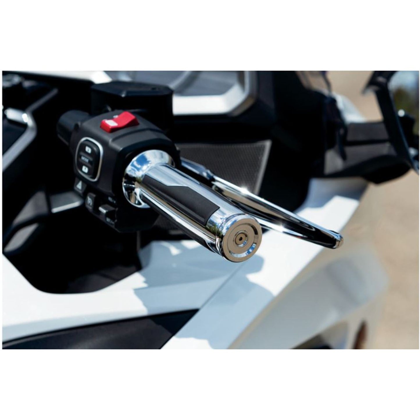 Kuryakyn Chrome Omni Grips for '18+ Gold Wing - Closeout [MPN: 6764]_1870132