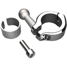 Ciro Chrome Aluminum Clamp Mount for 7/8" - 1" Handlebars [MPN: 50128]_1043079