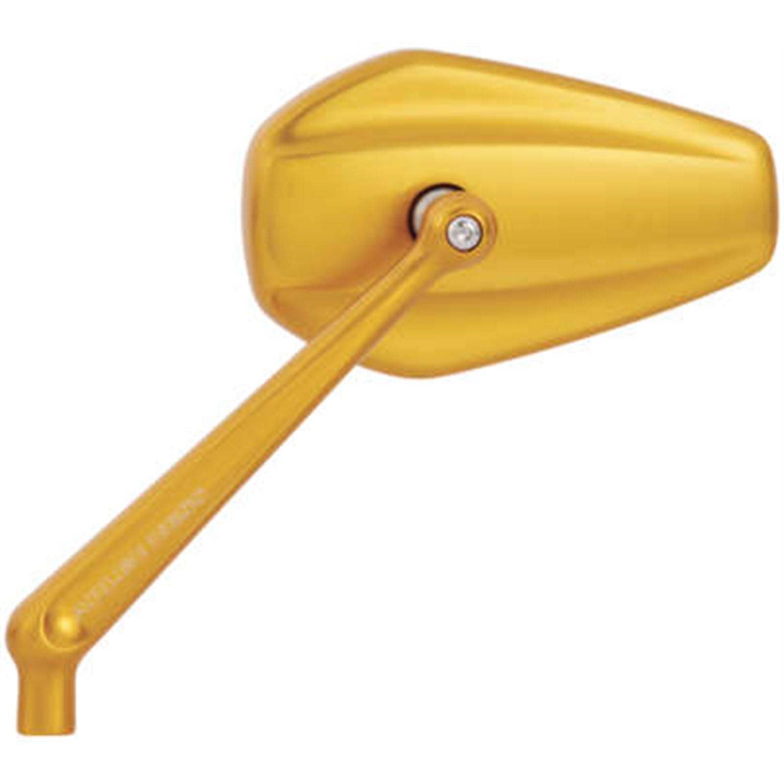 Arlen Ness Mini Stocker Left Mirror - Gold 13-151_989897