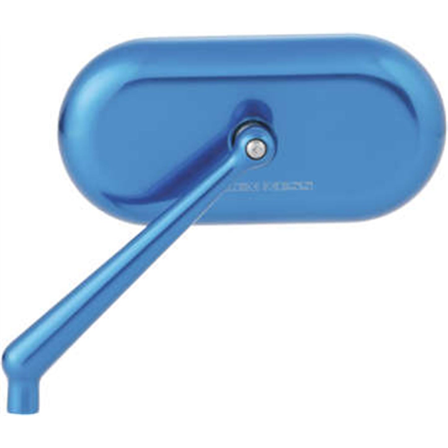 Arlen Ness Oval Mirror - Blue OPEN-BOX 13-174_1438373