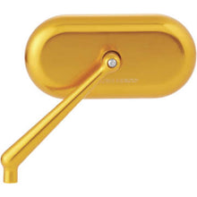 Arlen Ness Oval Mirror - Gold [MPN: 13-175]_989896